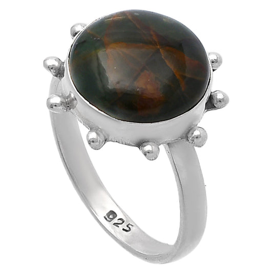 Turkish Rainforest Chrysocolla Ring size-8 R-1268 SDR224187