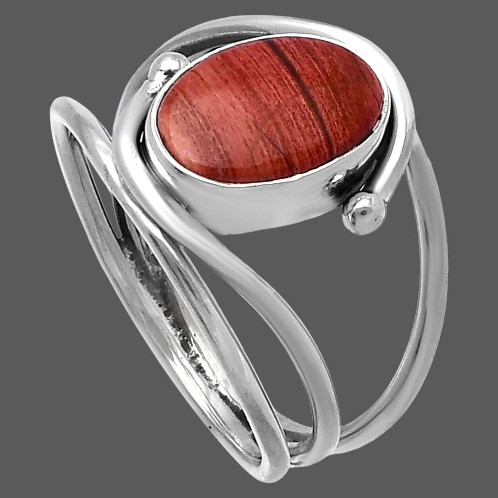 Natural Snake Skin Jasper Ring size-9.5 R-1683 SDR224655