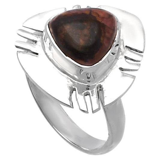 Natural Outback Jasper Ring size-7.5 R-1240 SDR224711