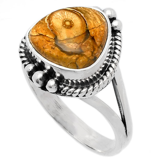 Natural Rock Calcy Ring size-8 R-1253 SDR225735