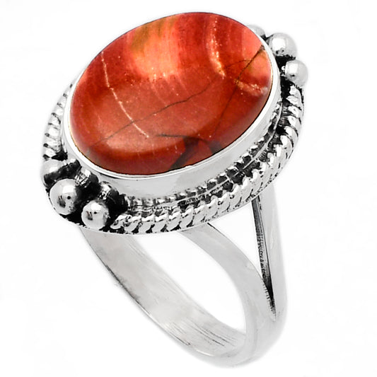 Natural Snake Skin Jasper Ring size-9 R-1253 SDR225745