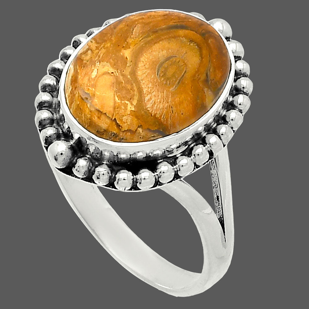 Natural Rock Calcy Ring size-9.5 R-1154 SDR225898
