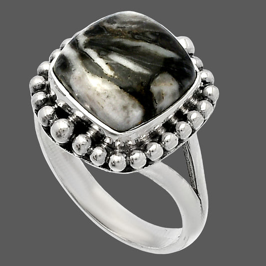 Natural Mexican Cabbing Fossil Ring size-7 R-1154 SDR225956