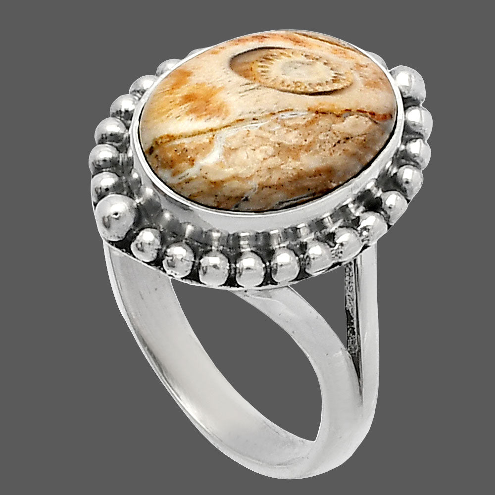 Natural Rock Calcy Ring size-8 R-1154 SDR225993