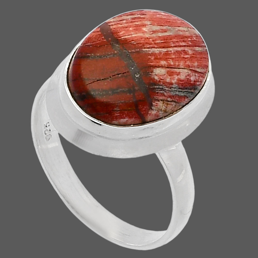 Natural Snake Skin Jasper Ring size-7 R-1007 SDR226409
