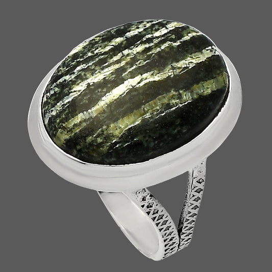 Natural Chrysotile Ring size-8 R-1008 SDR227803