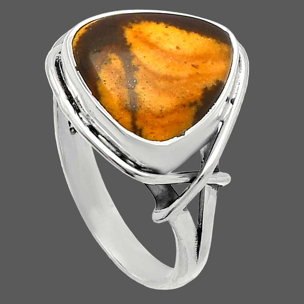 Natural Outback Jasper Ring size-8.5 R-1054 SDR228094