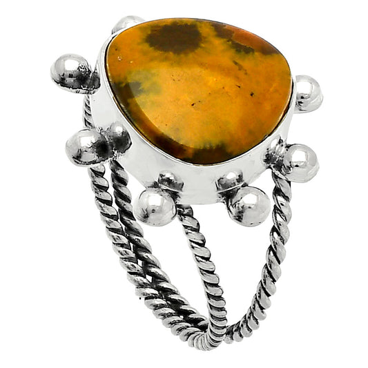 Ocean Jasper - Madagascar Ring size-9.5 R-1268 SDR228998