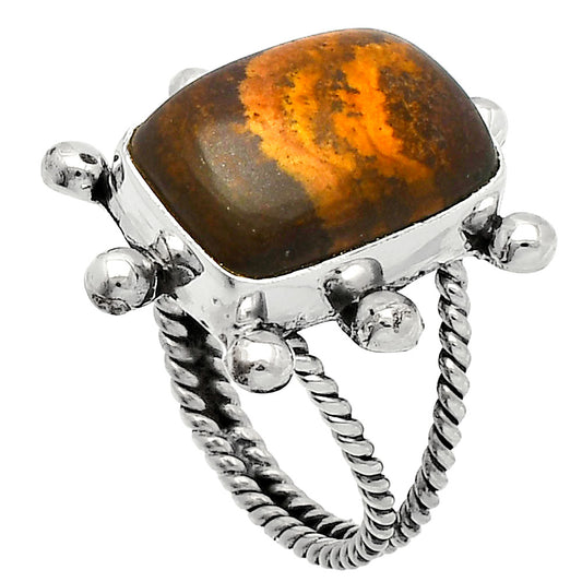 Natural Outback Jasper Ring size-8 R-1268 SDR229004
