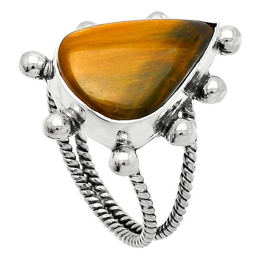 Rhyolite - Rainforest Jasper Ring size-8 R-1268 SDR229026