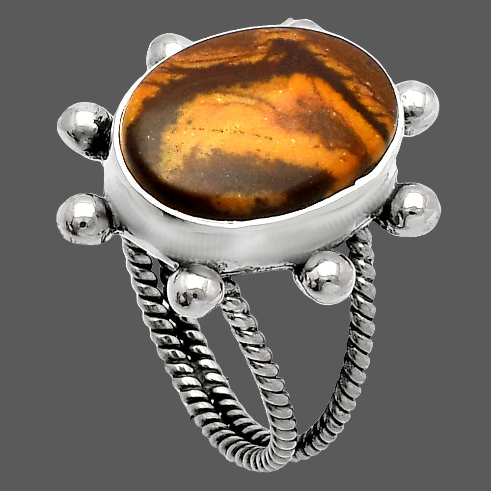 Natural Outback Jasper Ring size-8 R-1268 SDR229149