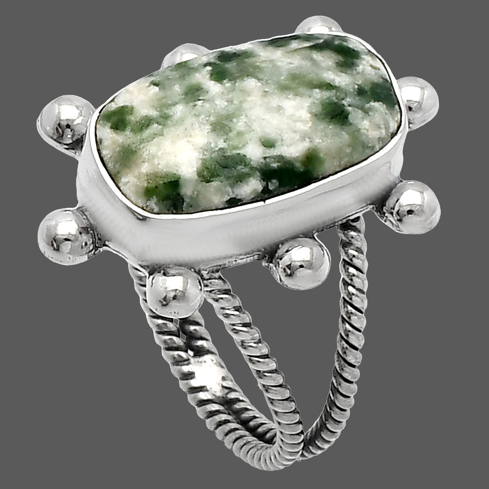 Natural Dioptase Ring size-8 R-1268 SDR229154