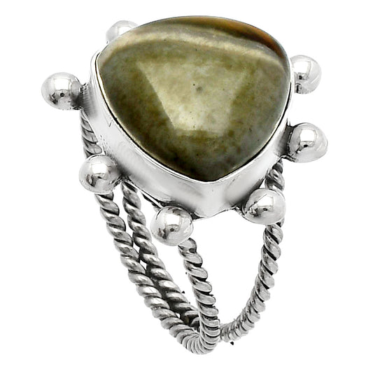 Natural Polygram Jasper Ring size-8 R-1268 SDR229187