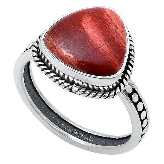 Natural Snake Skin Jasper Ring size-8 R-1066 SDR229255