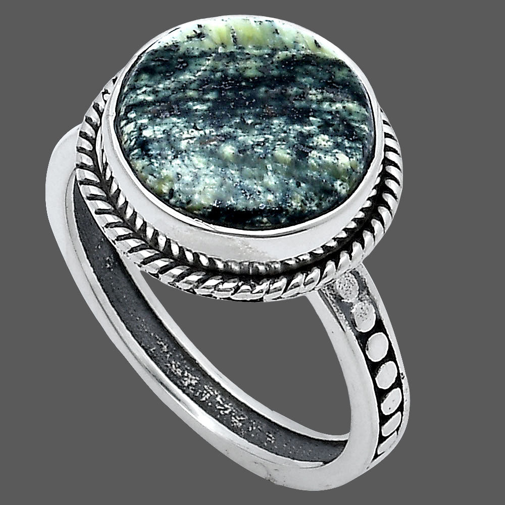 Natural Chrysotile Ring size-8 R-1066 SDR229262