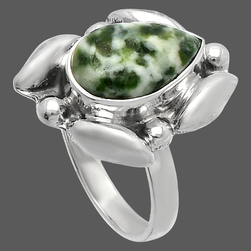 Natural Dioptase Ring size-6.5 R-1125 SDR229503