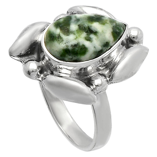 Natural Dioptase Ring size-6.5 R-1125 SDR229503