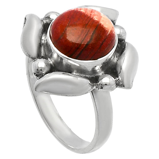Natural Snake Skin Jasper Ring size-7 R-1125 SDR229516