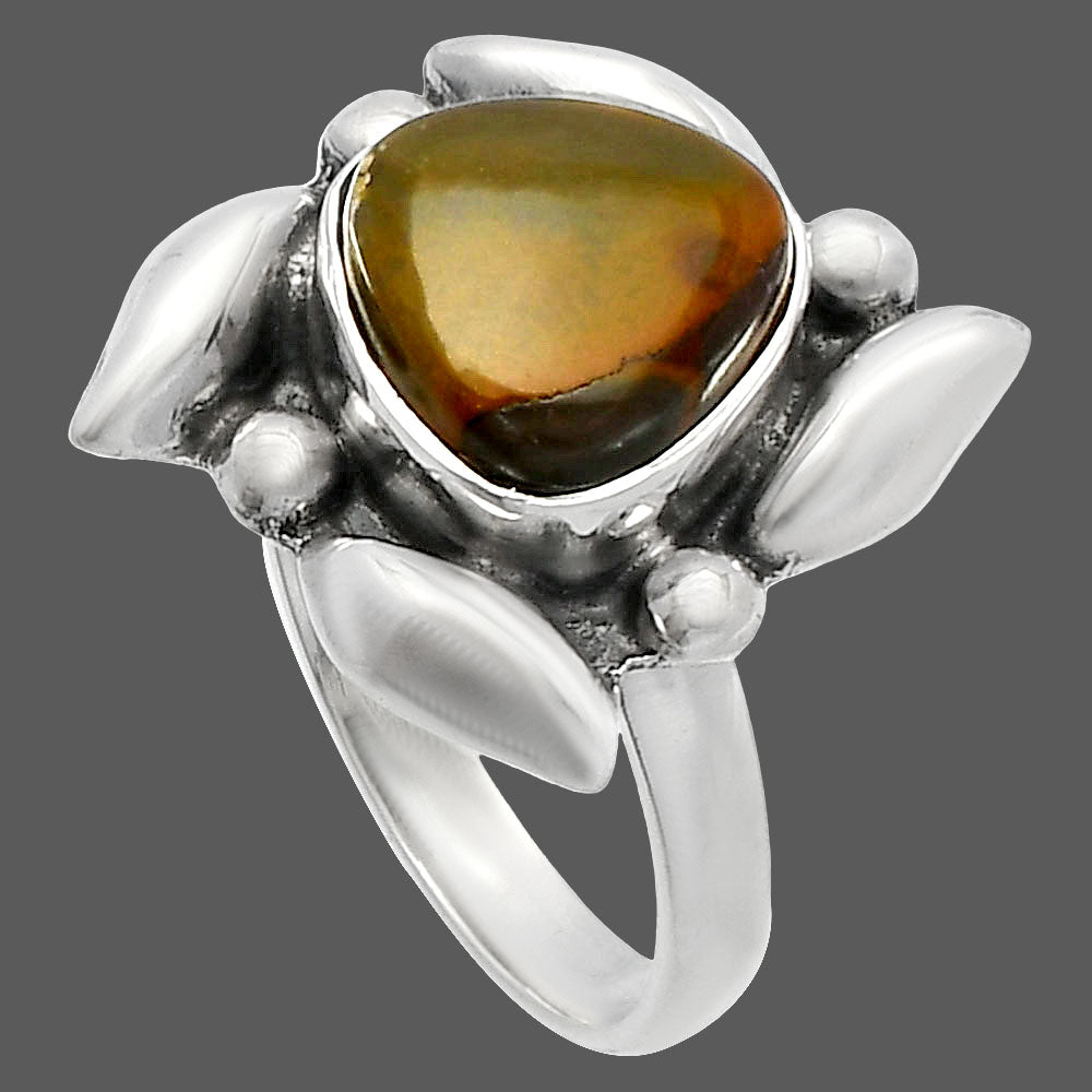 Natural Bamboo Jasper Ring size-7 R-1125 SDR229606