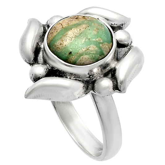 Natural Utah Variscite Ring size-8 R-1125 SDR229632