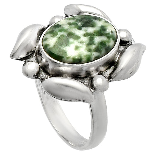 Natural Dioptase Ring size-8 R-1125 SDR229635