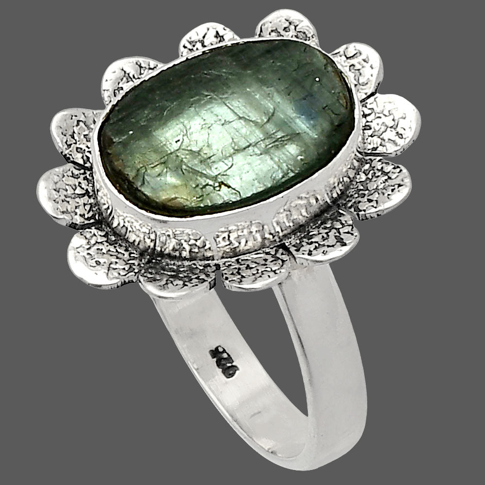 Natural Aquamarine Rough - Brazil Ring size-8 R-1241 SDR230073