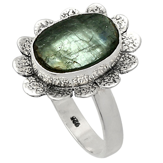 Natural Aquamarine Rough - Brazil Ring size-8 R-1241 SDR230073