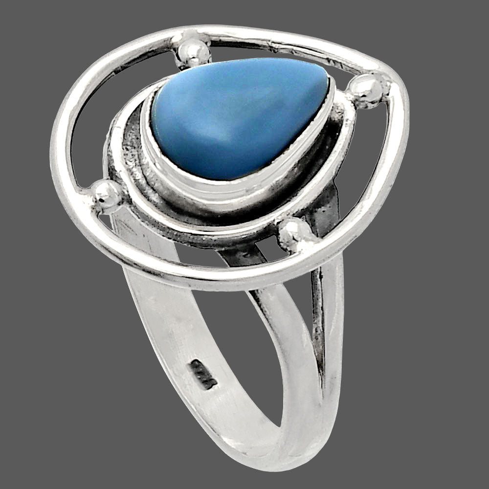 Natural Owyhee Opal Ring size-8.5 R-1446 SDR230342