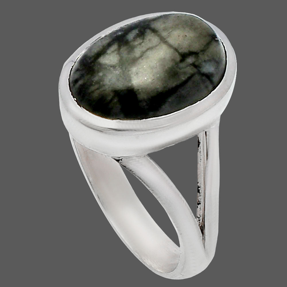 Natural Picasso Jasper Ring size-8 R-1005 SDR230439