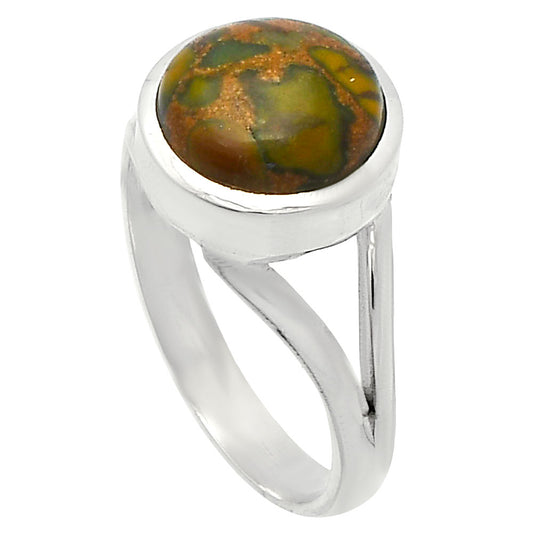 Natural Bamboo Jasper Ring size-8 R-1005 SDR230493