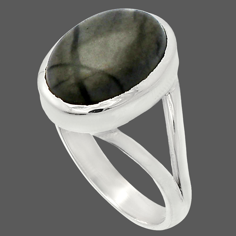 Natural Picasso Jasper Ring size-8 R-1005 SDR230533