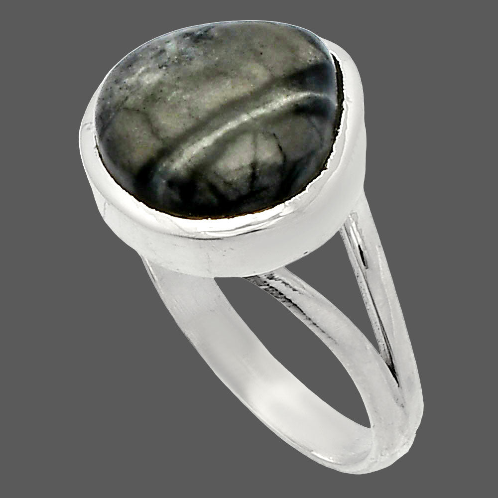 Natural Picasso Jasper Ring size-9 R-1005 SDR230611