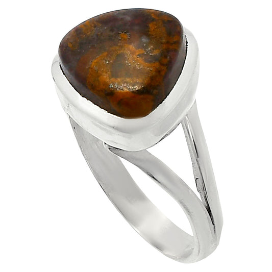 Natural Rare Cady Mountain Agate Ring size-8 R-1005 SDR230612