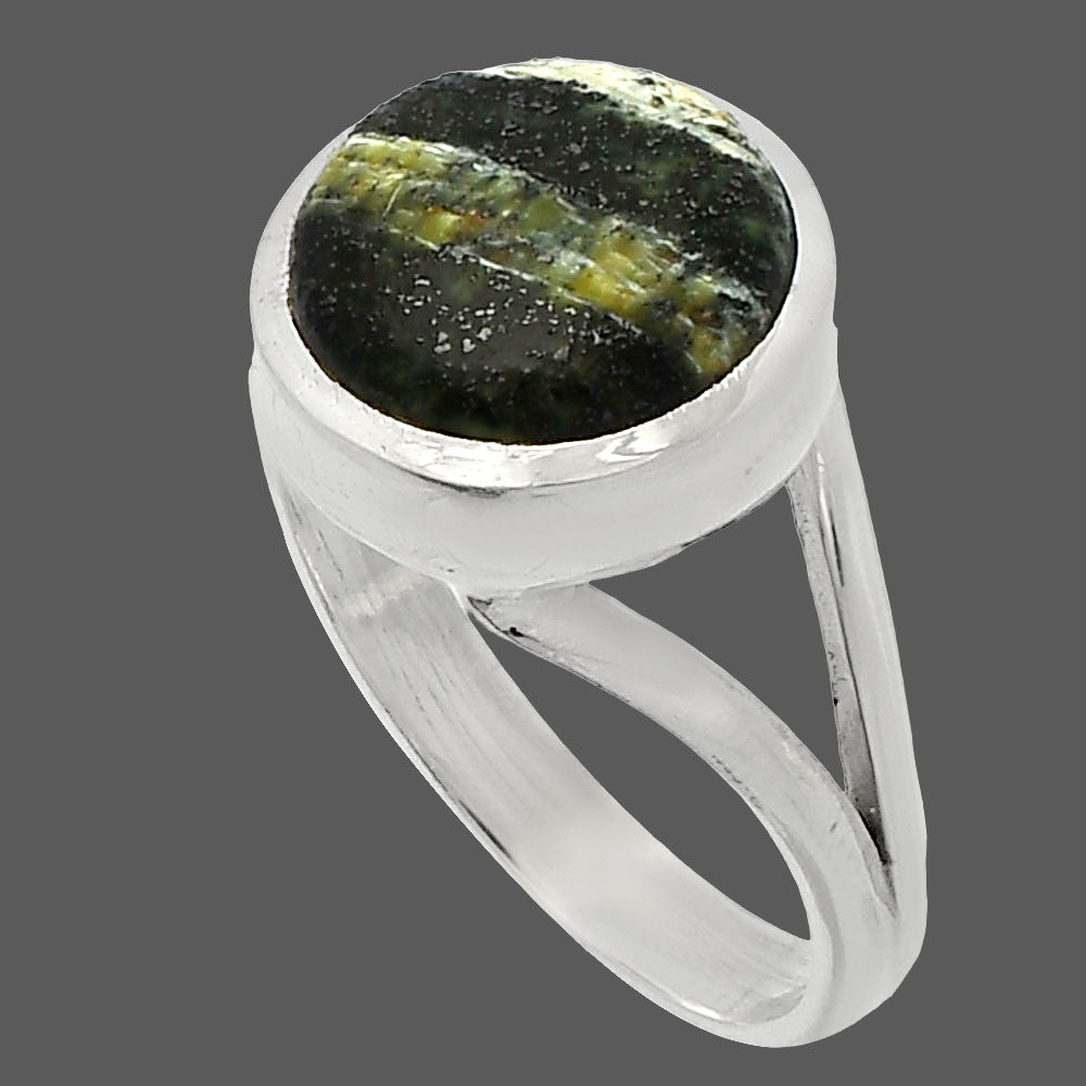 Natural Chrysotile Ring size-8 R-1005 SDR230619