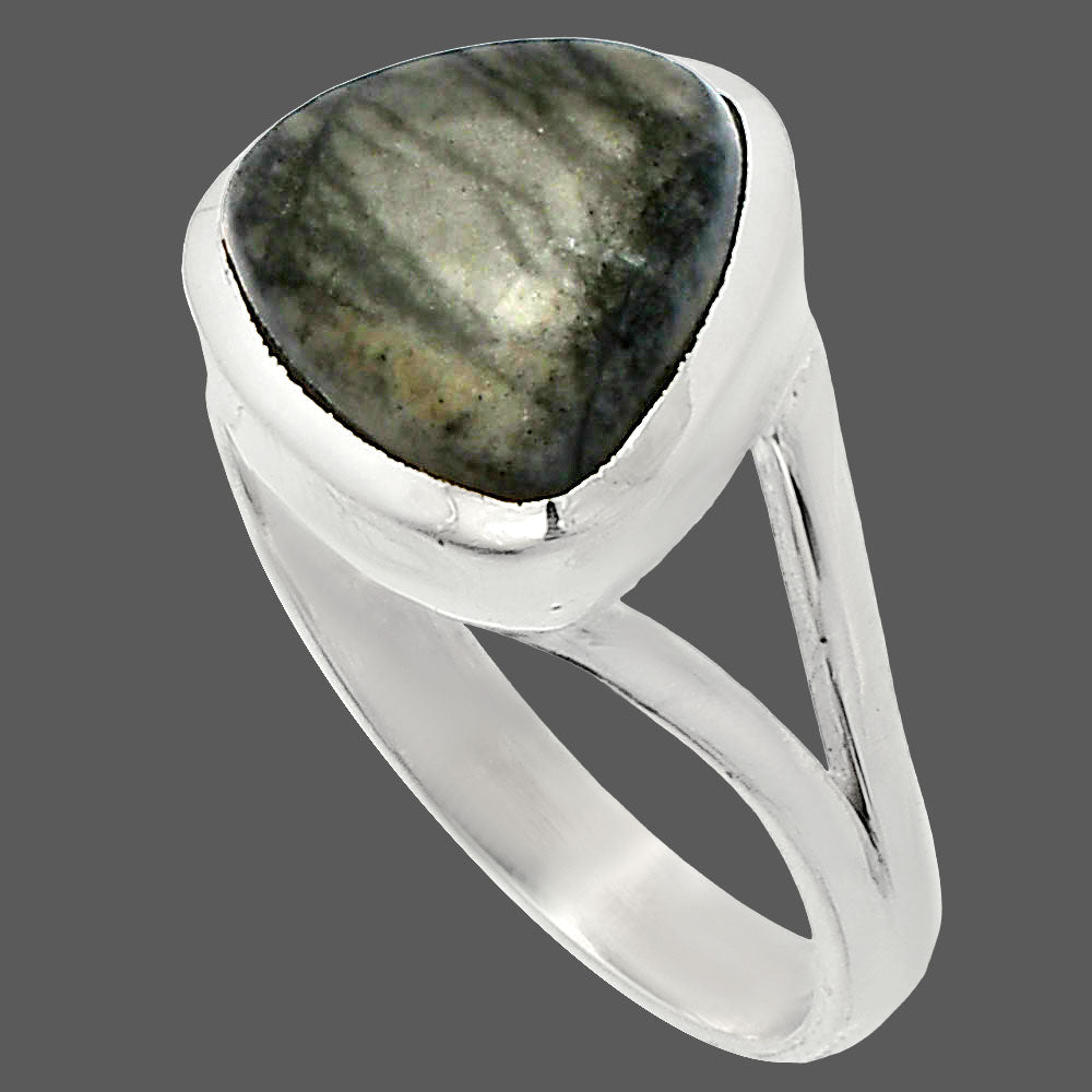 Natural Picasso Jasper Ring size-8 R-1005 SDR230654