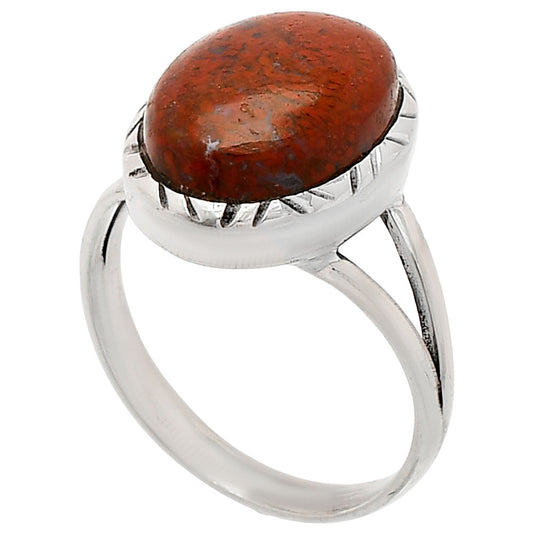 Natural Rare Cady Mountain Agate Ring size-9 R-1074 SDR230720