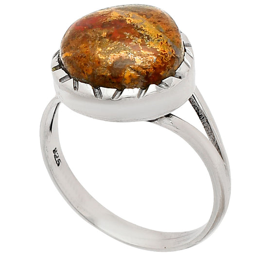 Natural Rare Cady Mountain Agate Ring size-9.5 R-1074 SDR230733