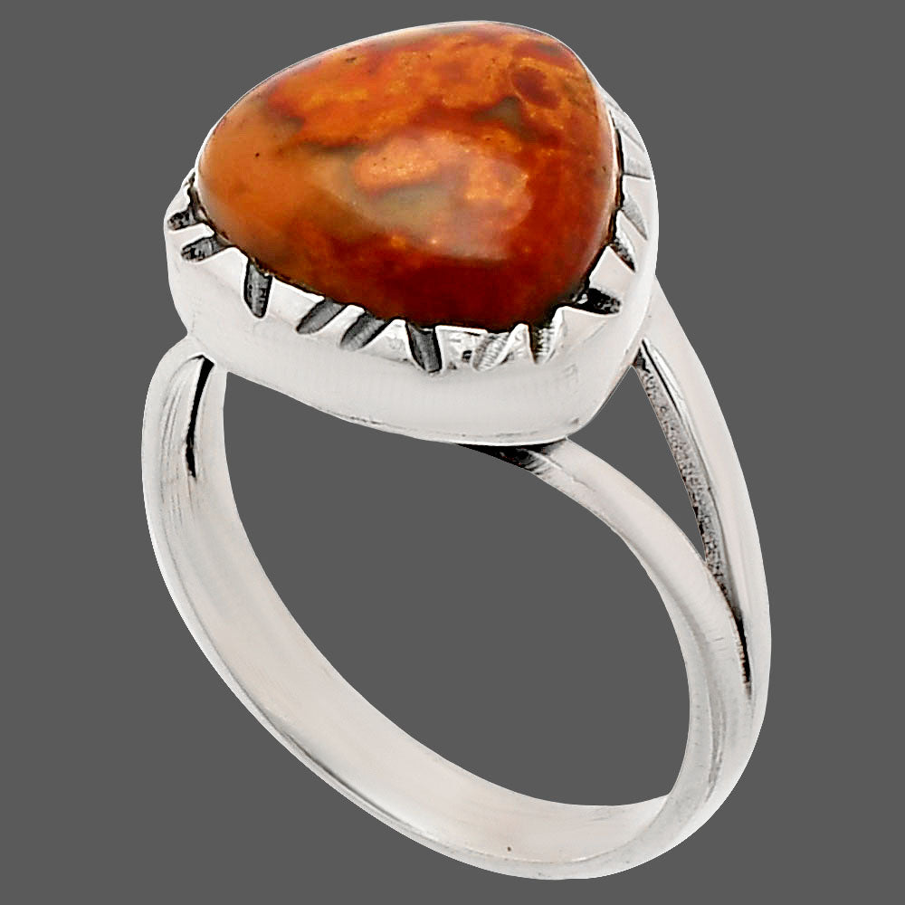 Natural Rare Cady Mountain Agate Ring size-6.5 R-1074 SDR230747