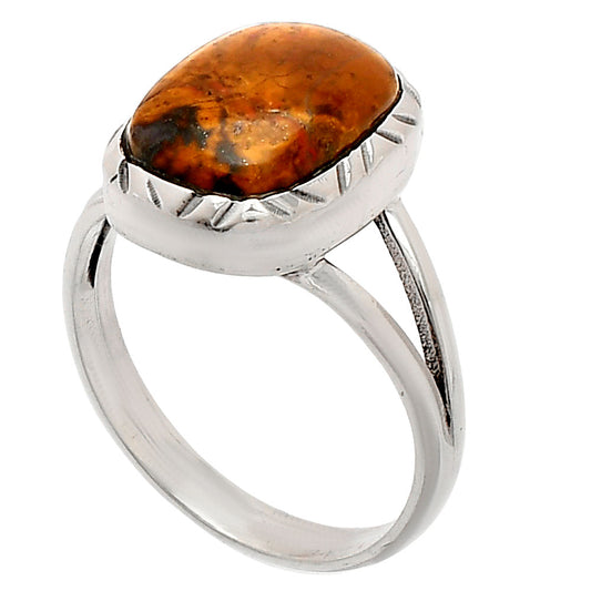 Natural Rare Cady Mountain Agate Ring size-8 R-1074 SDR230775