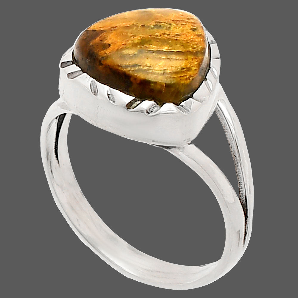 Natural Rare Cady Mountain Agate Ring size-7 R-1074 SDR230784