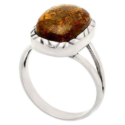 Natural Rare Cady Mountain Agate Ring size-8 R-1074 SDR230785