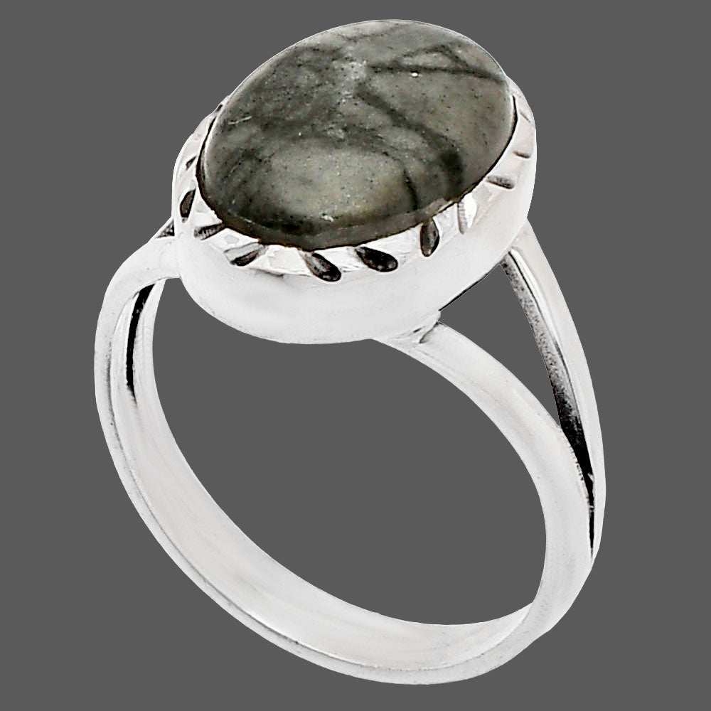 Natural Picasso Jasper Ring size-7 R-1074 SDR230806
