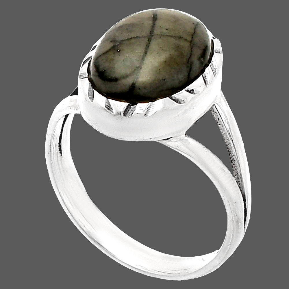Natural Picasso Jasper Ring size-7 R-1074 SDR230833