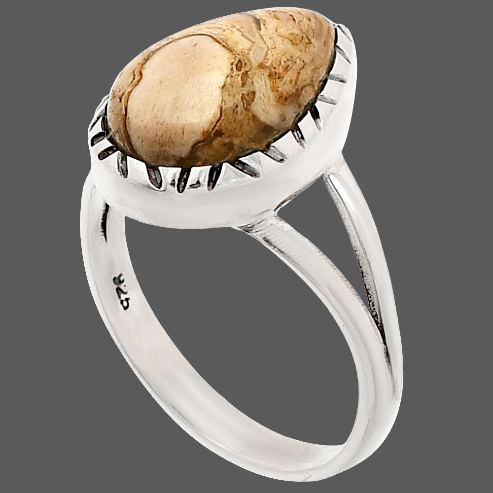 Natural Rock Calcy Ring size-9 R-1074 SDR230863