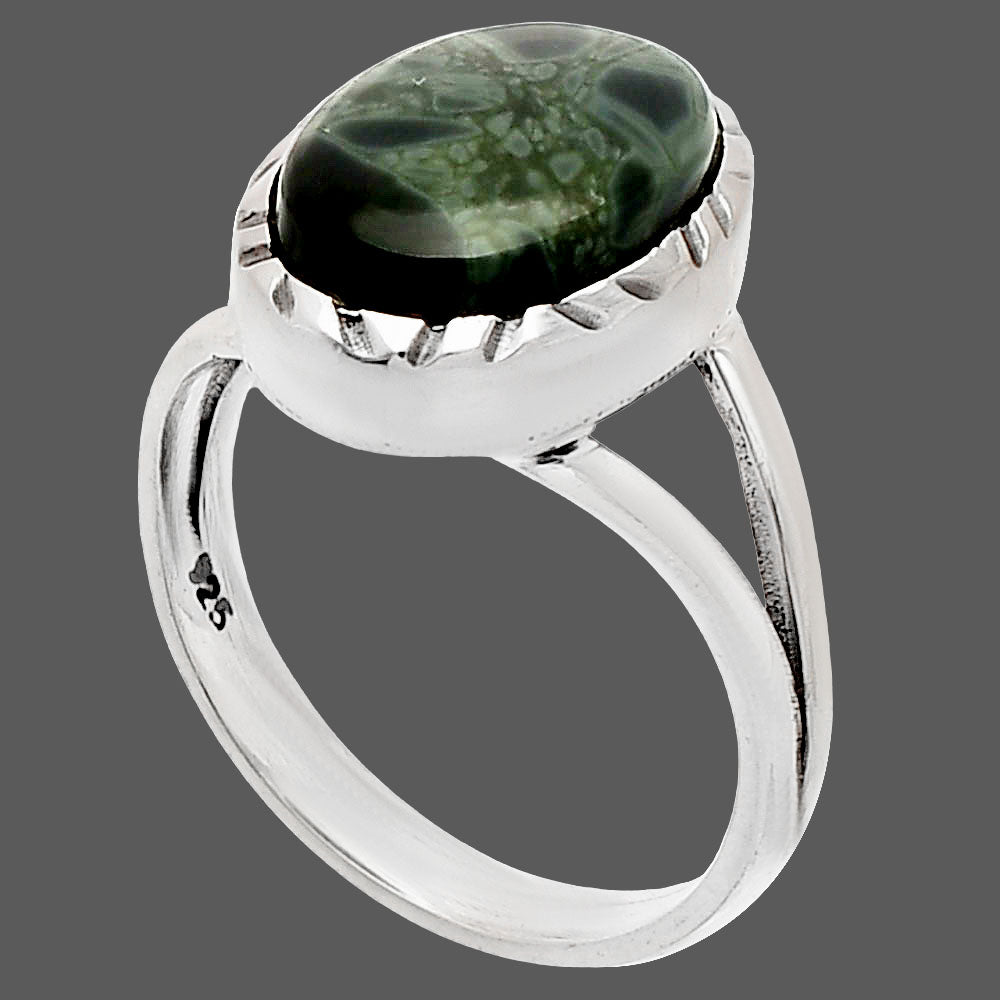 Natural Picasso Jasper Ring size-6.5 R-1074 SDR230903