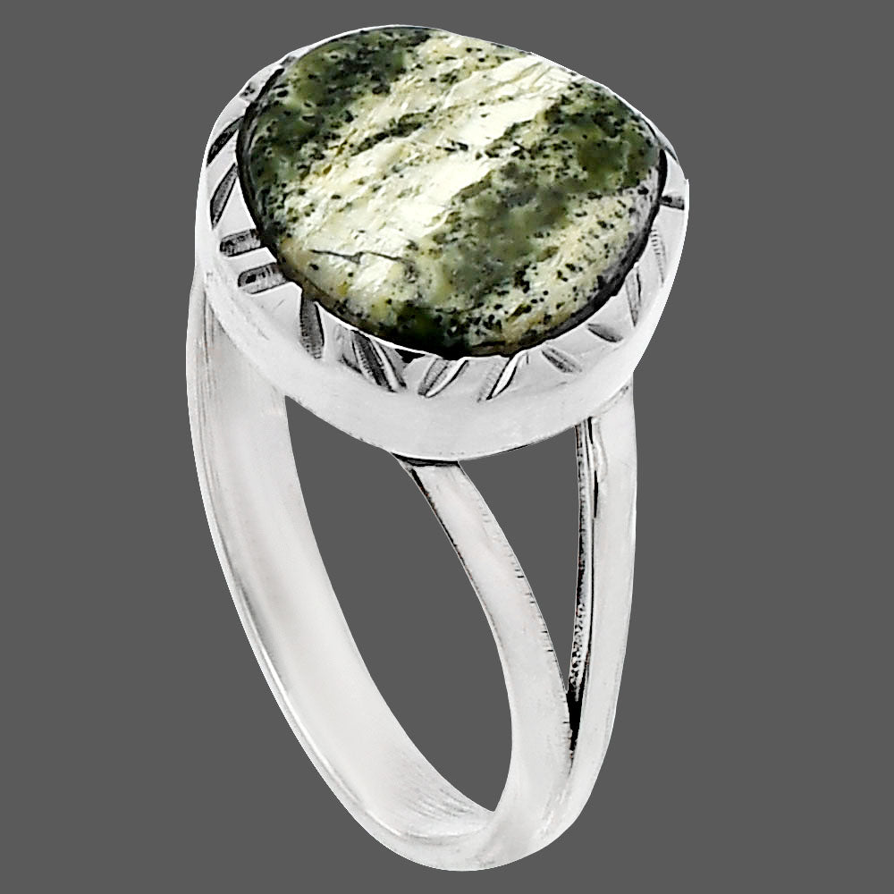 Natural Chrysotile Ring size-9 R-1074 SDR230994