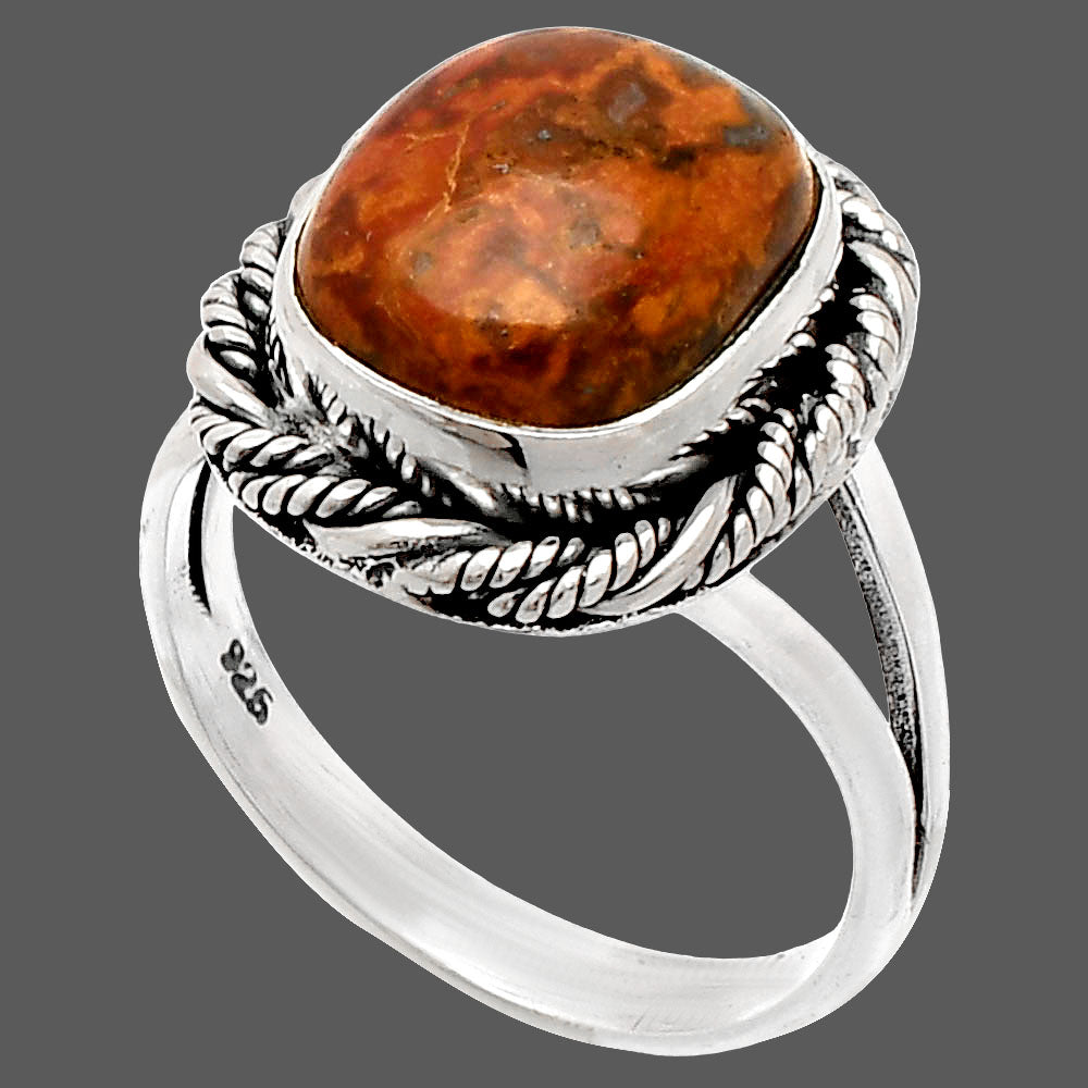 Natural Rare Cady Mountain Agate Ring size-7 R-1014 SDR231483
