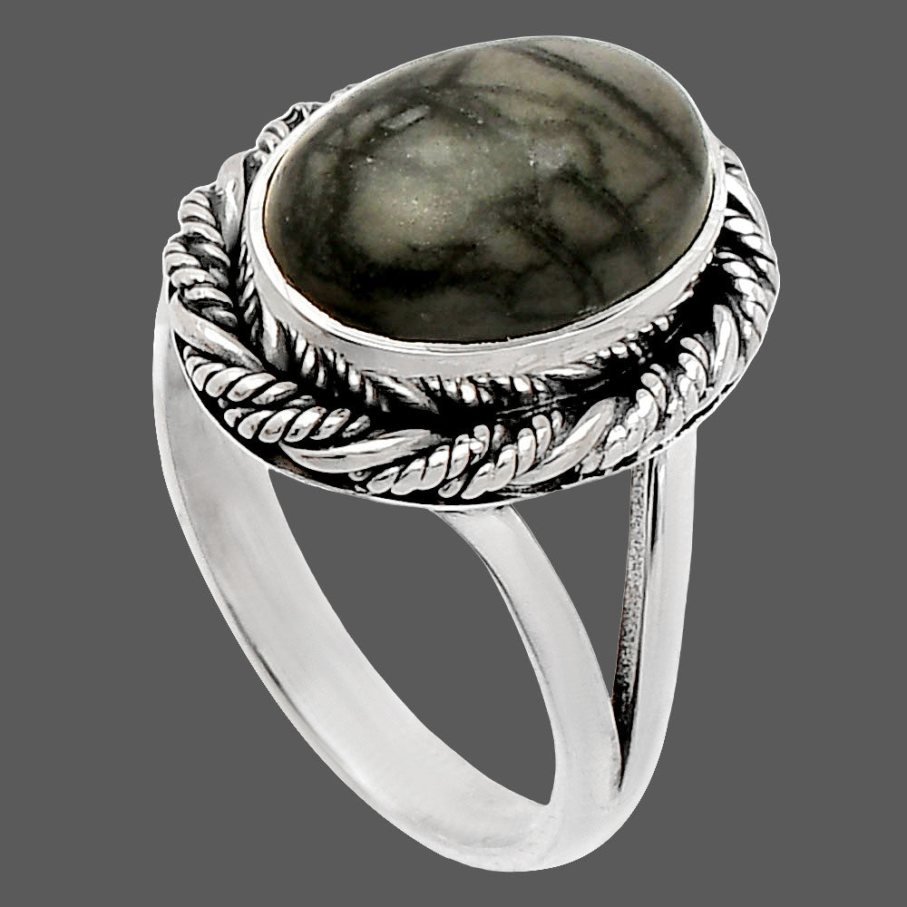 Natural Picasso Jasper Ring size-7 R-1014 SDR231496