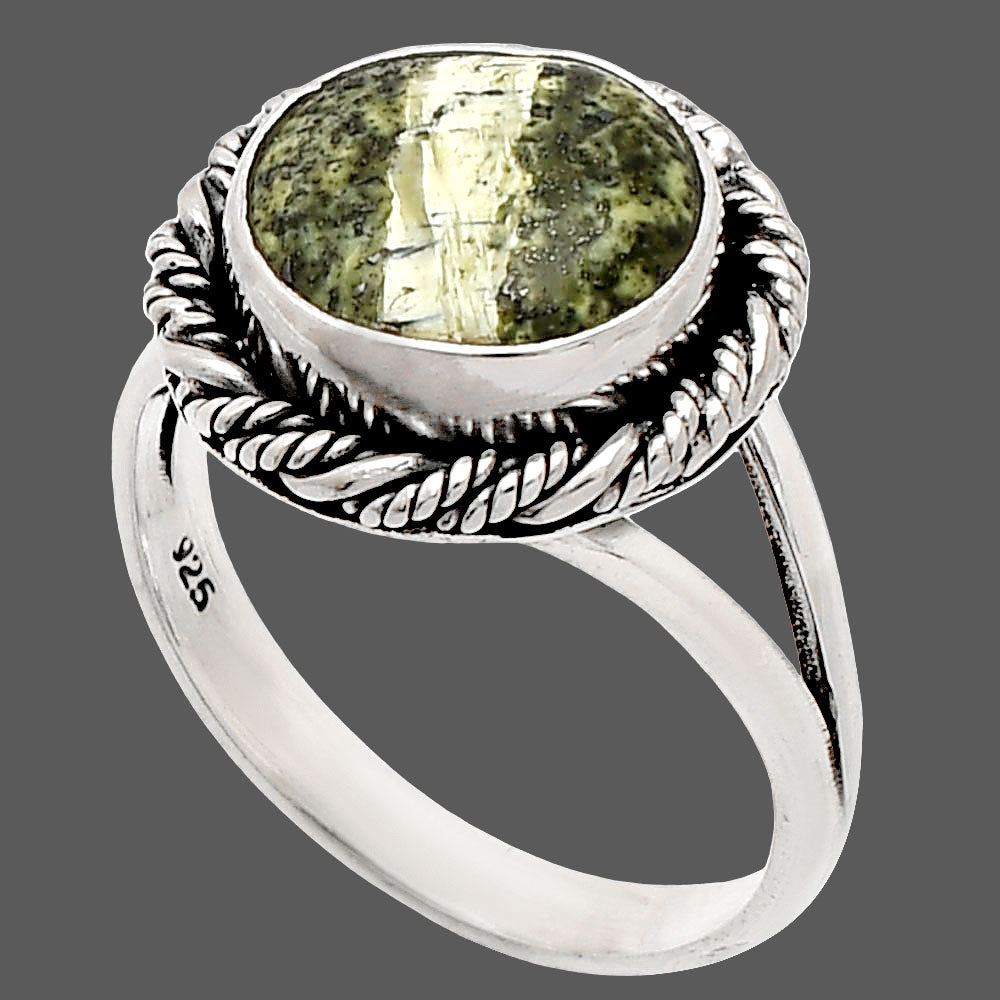 Natural Chrysotile Ring size-8 R-1014 SDR231515