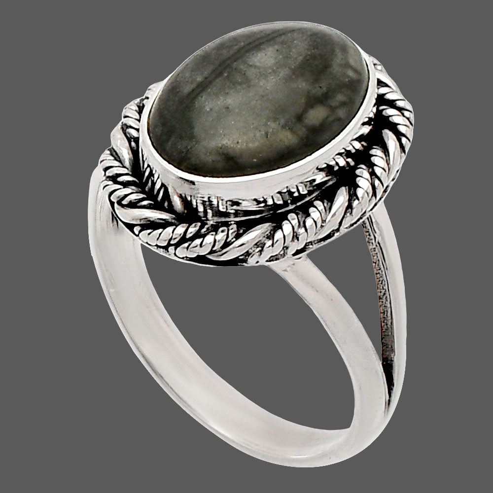 Natural Picasso Jasper Ring size-7 R-1014 SDR231578